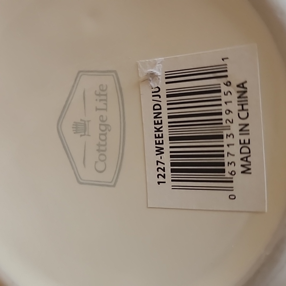 Ceramic Pitcher Cottage Life - Picture 7 of 9